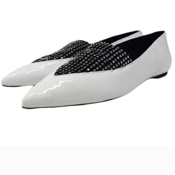 Schutz Women's Sury Pointed Toe Loafers - Picture 2 of 4